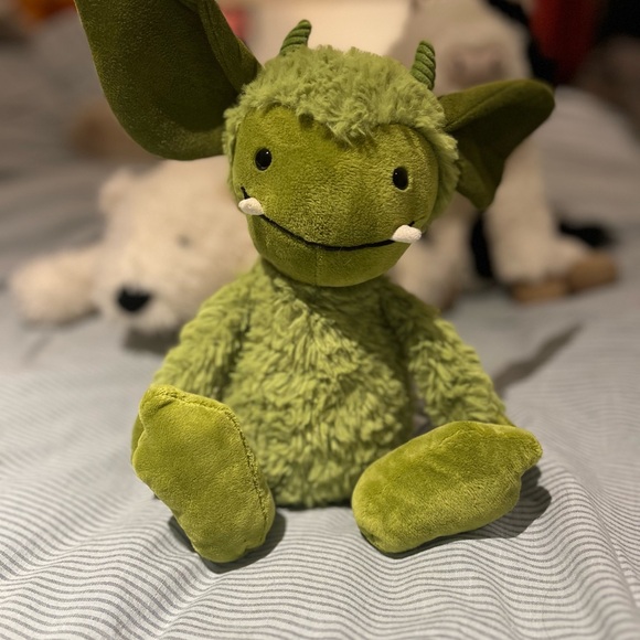 ♥️SOLD♥️ Jellycat Grizzo Gremlin Plush - Picture 1 of 2